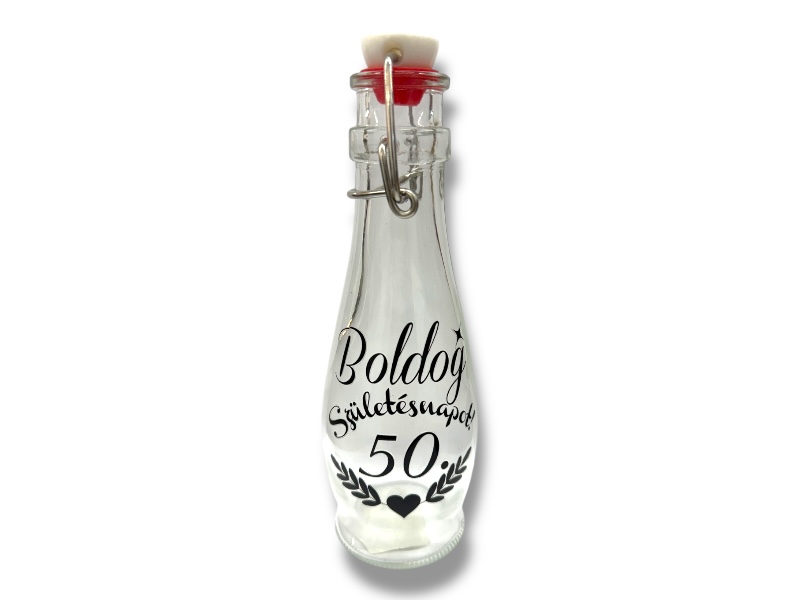 Dísz üveg 915-250Ml (50)