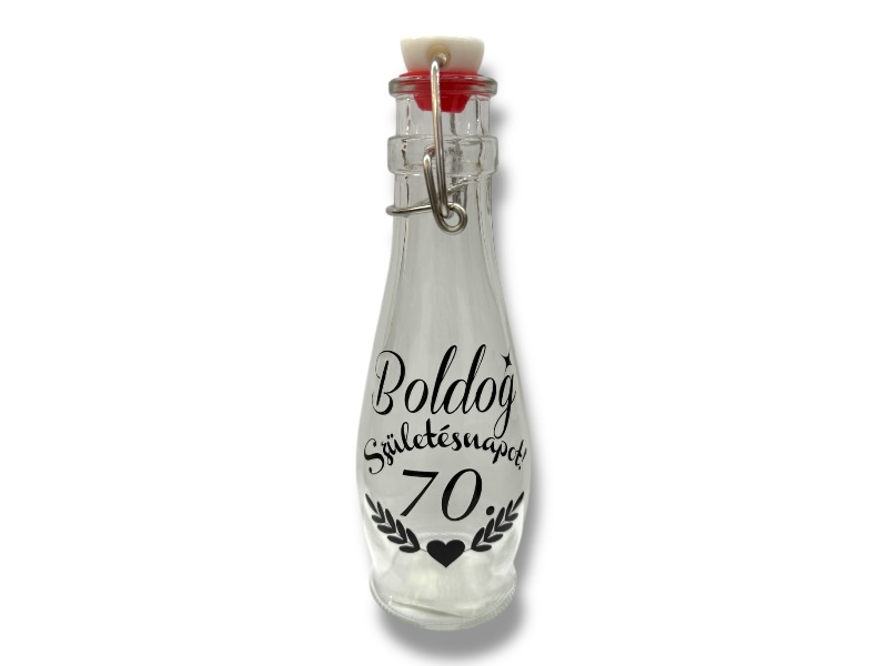 Dísz üveg 915-250ML (70)