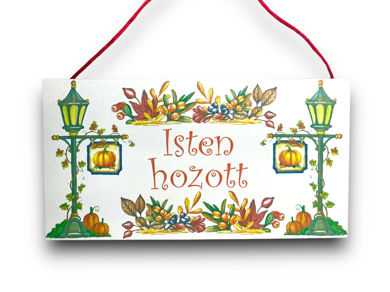 Fatábla N.Isten hozott/Lámpák