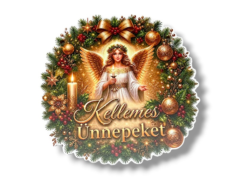 Fa akasztós dísz KARF-18