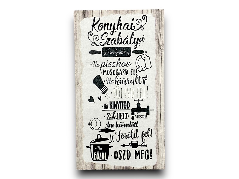 Hűtőmágnes konyha 12.